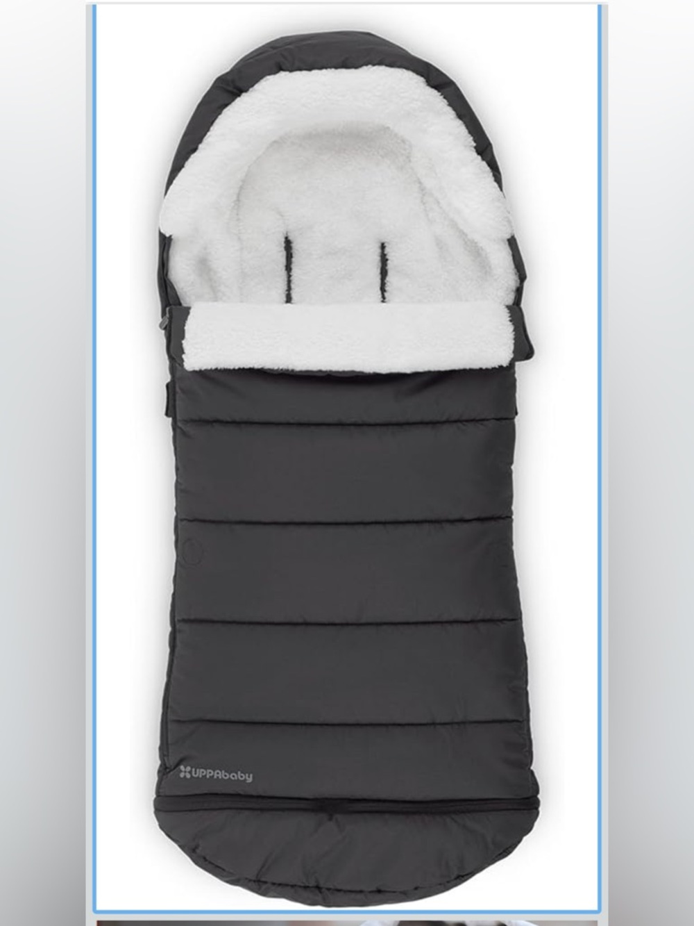 UPPAbaby Cozy Ganoosh Footmuff in Jake Charcoal